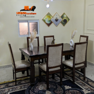 mahogany hardwood seats 6 seater Dining Set