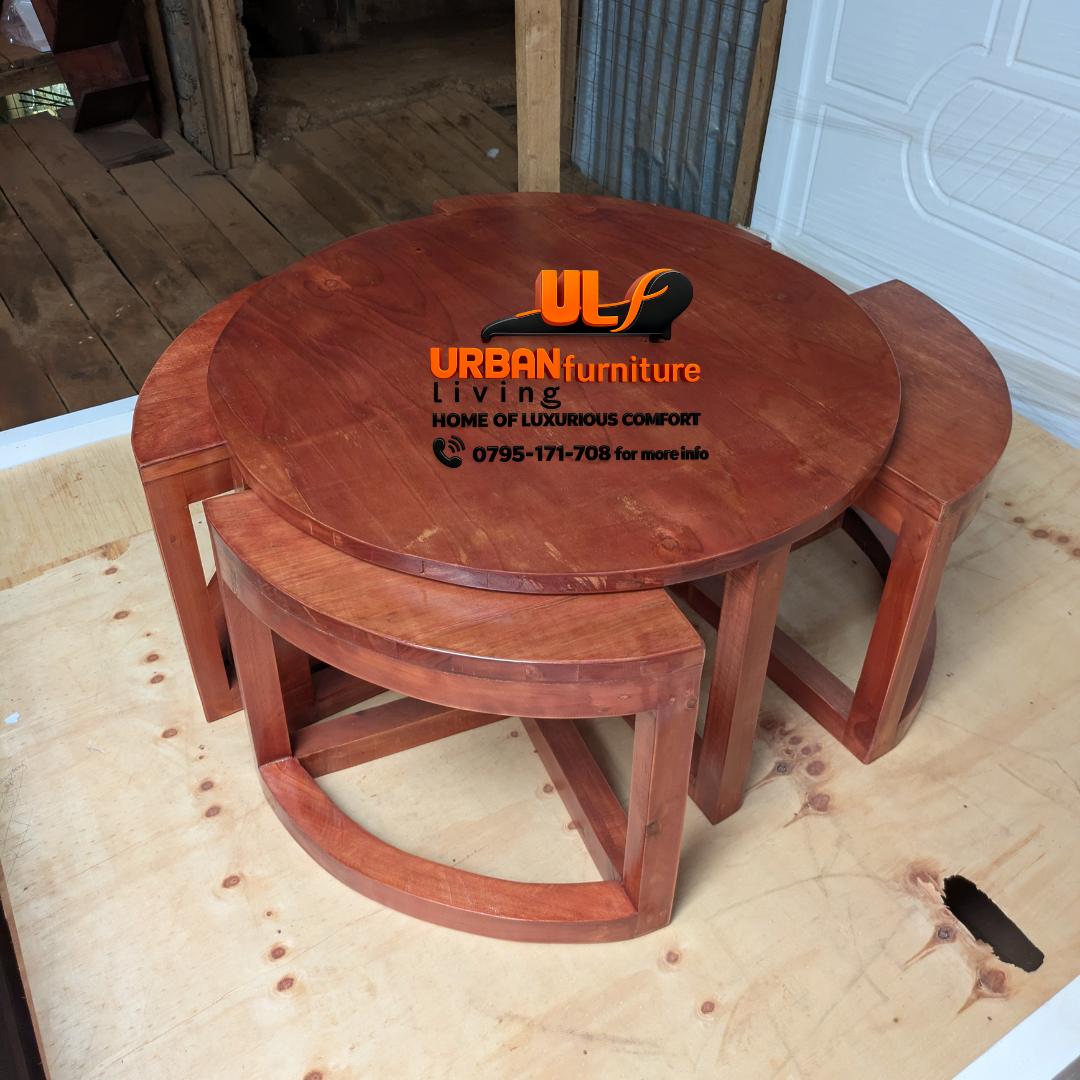 4 in 1 wooden Coffee table - Image 2