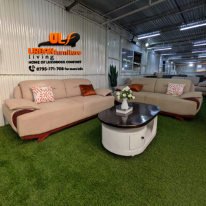 Royal Comfort 3+2 Grey Sofa Set