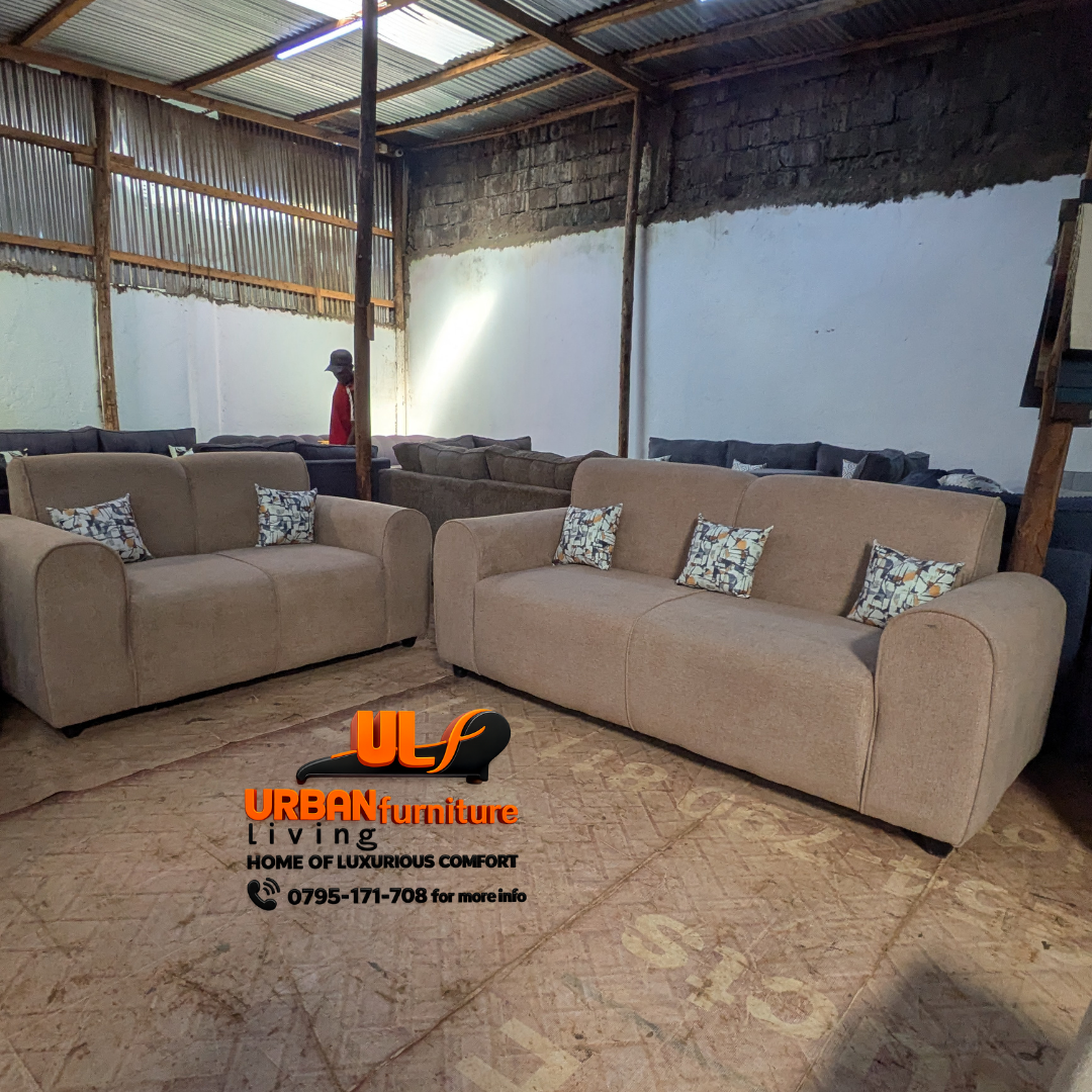 Metropolitan Grey 5 (3+2) Sofa Set - Image 3