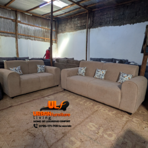Metropolitan Grey 5 (3+2) Sofa Set