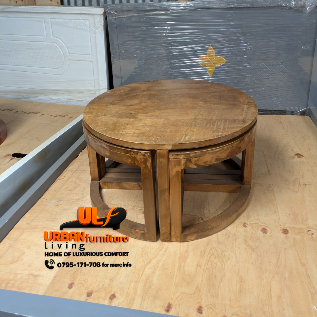 4-in-1 Wooden Coffee Table - Image 2