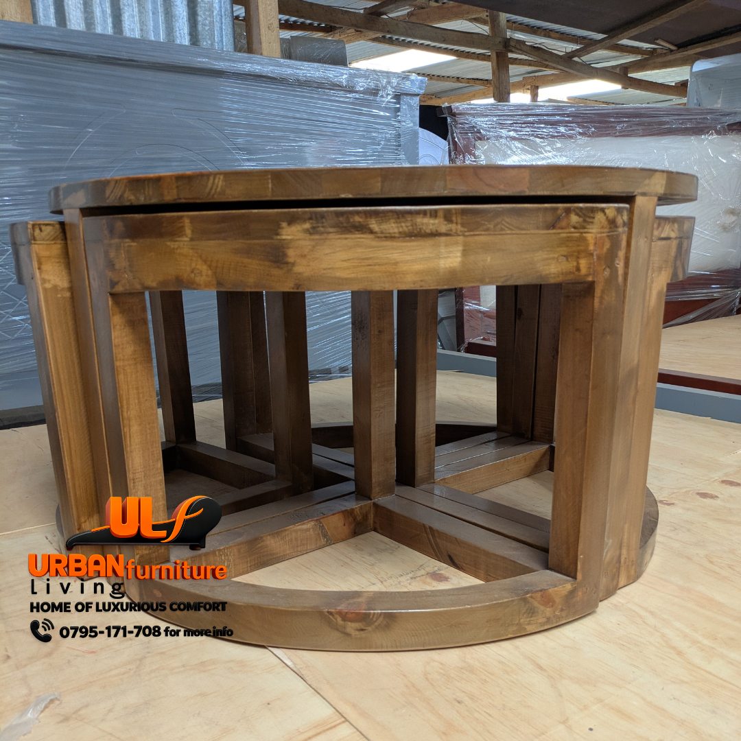4-in-1 Wooden Coffee Table - Image 3