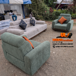 Adjustable armrest 5(3+1+1) seater sofa set
