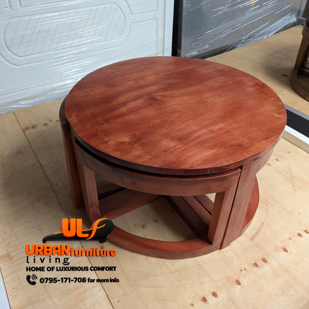 4 in 1 wooden Coffee table - Image 3